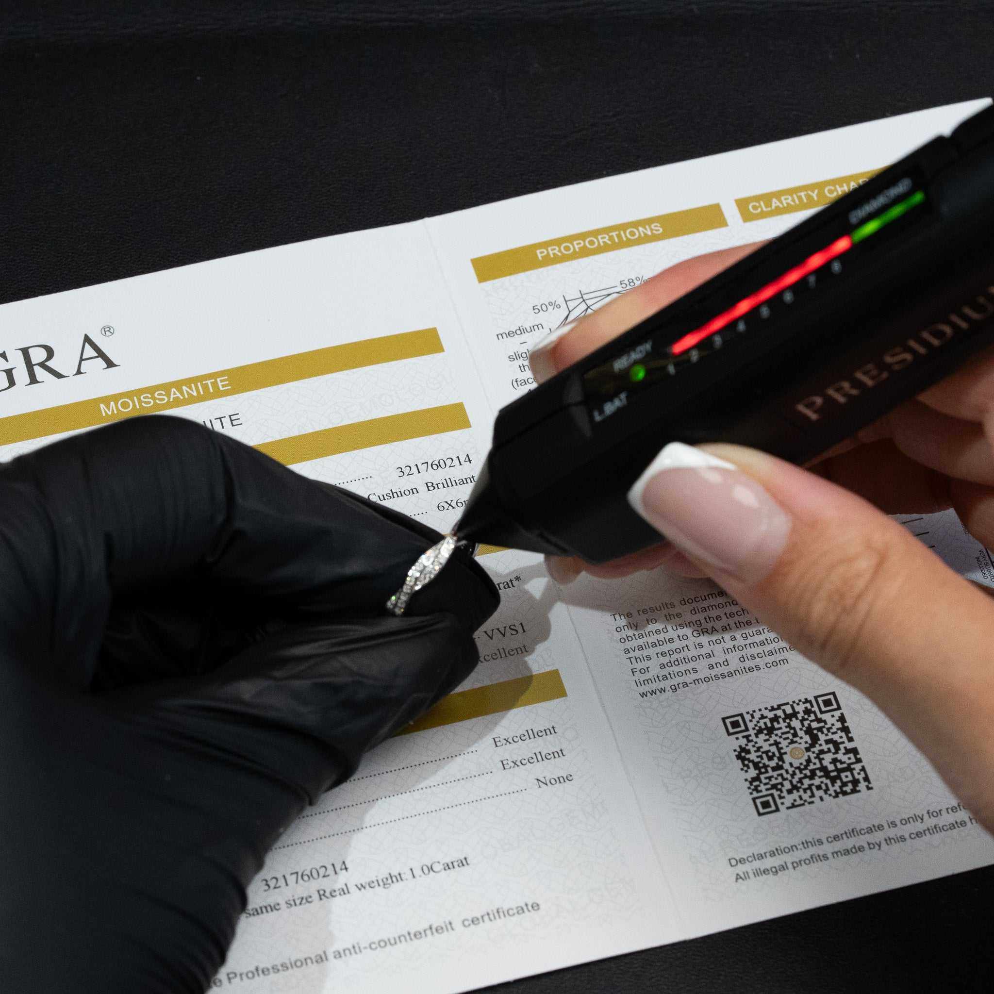 925 Sterling Silver Moissanite Twist Stackable Women Band