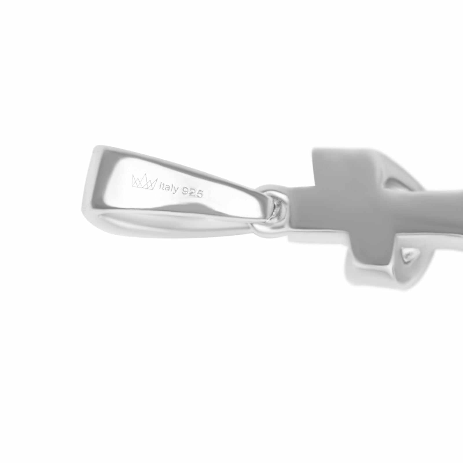 Jesus Crucifix Pendant – Real Solid 925 Silver Cross Jewelry
