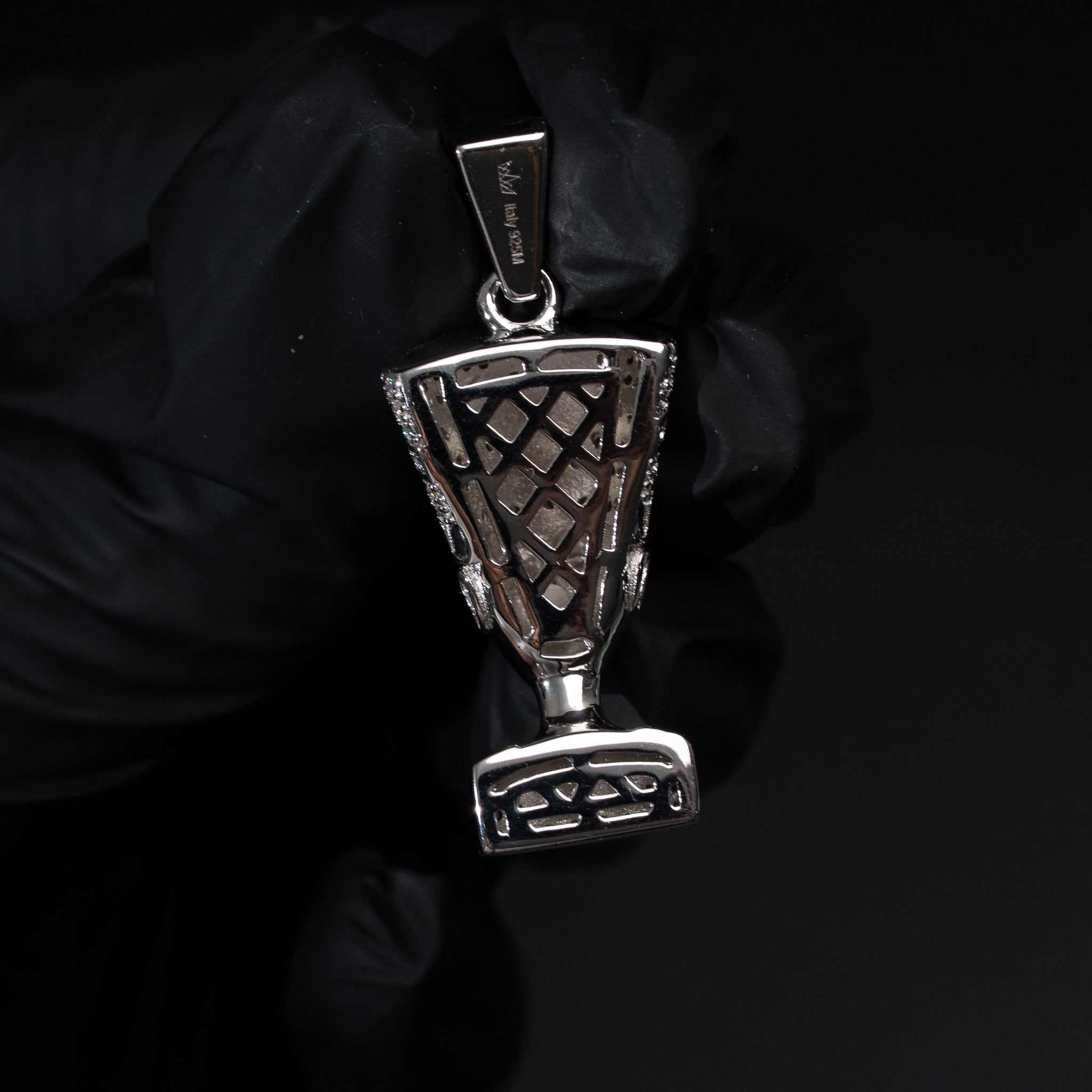Nefertiti Pendant Moissanite 925 Sterling Silver Eqyptian Queen