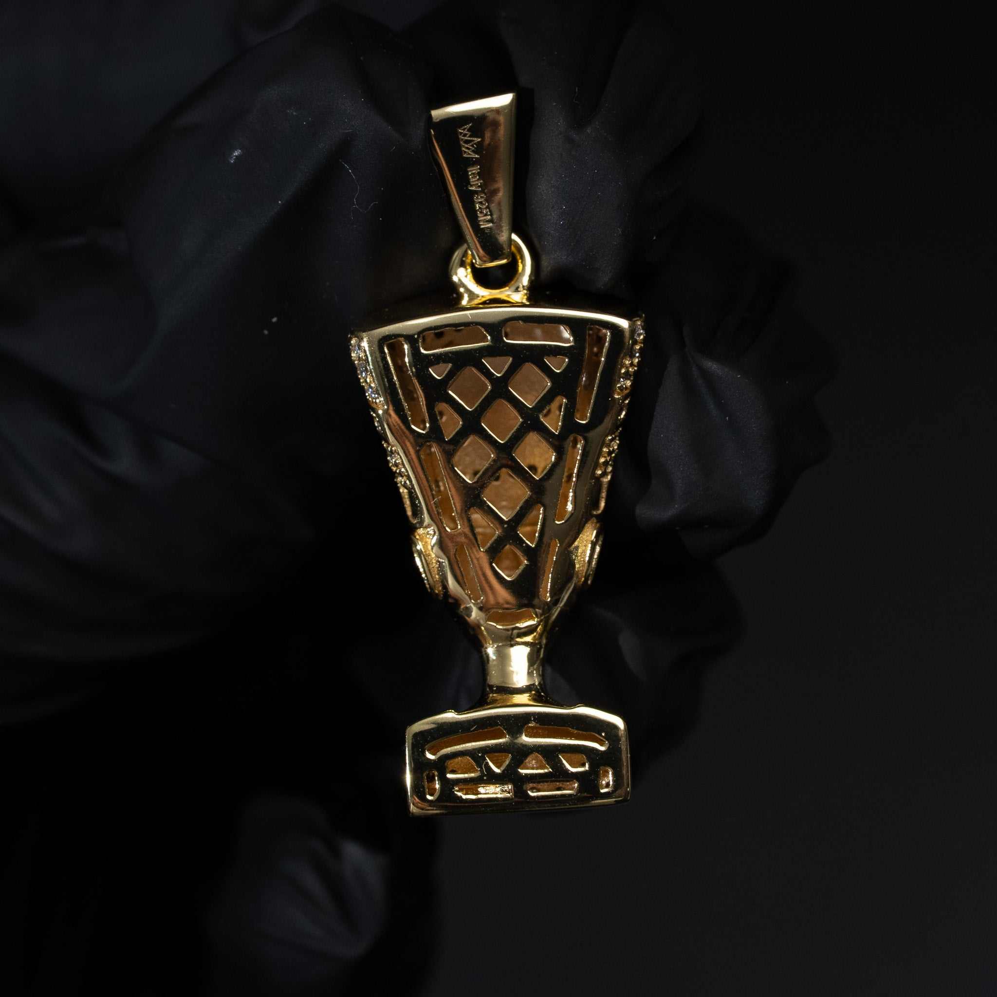 Nefertiti Pendant Moissanite 925 Sterling Silver Eqyptian Queen